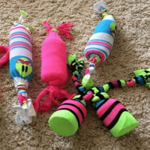 dog sock toys